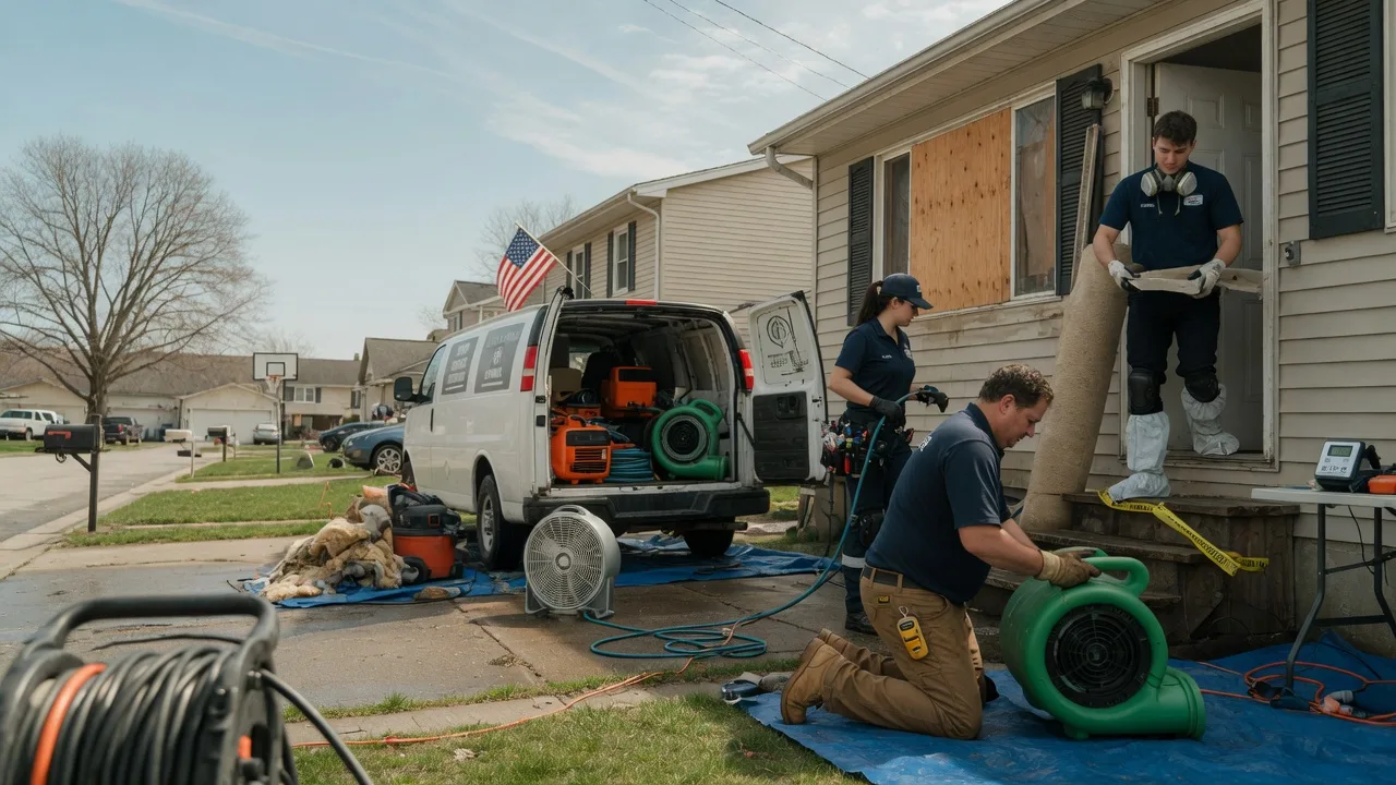 Water Damage Restoration in Kindred, ND near me
